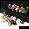 Steen 2 Cm Paddestoel Steen Gesneden Natuurlijke Kwarts Kristal Genezing Reiki Decoratie Ambachtelijke Home Decor Kamer Ornament Drop Levering Sieraden Dhuav