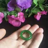 Bague en Jade naturel malais vert, bijoux porte-bonheur, amulette de bon augure pour hommes et femmes, Fine 231220