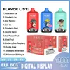 100% Original Elf Box Magic 12000puffs Vape Disposable 12 saveurs Good Taste Mesh Coil E-CAGAGETERT