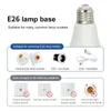 E26 LED PIR RODE BEWEGEN SENSOR BULB RADAR MOOIDE SENSOR BOLB