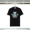 Camisetas masculinas de grife masculino masculino Triângulo T-shirt Roupas de moda Trap Star Streetwear Tees de manga curta Casais de impressão de letra Tops Asiáticos de tamanho grande m-3xl/4xl