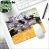 Mauspads Handgelenk ruhen Van Gogh Starry Sky Art Mousepad Kleine Büro-Computer-Tastatur Big Mouse Pad Laptop Kissen Nicht-Schlupf-Deskpad Home Decorl231221