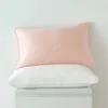 Liv-Estete Women White 100% Silk Pillow King Queen 3D Style Rectangle Silk Inner Pillow For Sleeping Neck Protection Bedow 231220