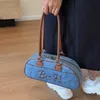 Satchel onderarmtas voor vrouwen met grote capaciteit 2024 NIEUW NICHE Design High -End Feelt Trendy Internet Celebrity Handtas Schouder 231221