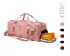 Multifunctionele nylon geheime opslag yoga gym grote duffel s unisex reis waterdichte casual strandoefening gage tassen 15 kleuren5934182