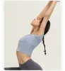 al Frauen Yoga BH Tops Cew Neck Fintness Tank Weste Hautfreundliche Workout Breathble Crisscross Quick Dry Top Weibliche YD075
