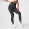 Active Sets NVGTN Speckled Seamless Spandex Leggings Women Soft Workout Tights Fitness Outfits Yoga Pants High Waisted Gym WearL231221