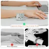 Mouse Pads Wrist Rests Wrist Rest port for Mouse Keyboard Computer Elbow Pad Arm Rest for Desk Ergonomic Kawaii Cartoon Office plies White-collarL231221