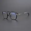 CHクロスサングラスフレームデザイナークロムレディース高品質の多用途ポリゴン眼鏡フレーム芸術的近視眼鏡ハート2024アンチブルーライトPSAT