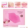 Other Health & Beauty Items Bioaqua Crystal Collagen Facial Lip Mask Moisture Essence Care Pads Pad Gel Drop Delivery Health Beauty Dhgoe