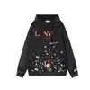 Lanvin Hooded Trend mody Lanvis Hoodie Man Caoser Męs