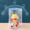 Dammtät vattentät kapsel dockor Mystery Box Storage Organizer Transparent plastfigur Toy Display Fall för Popmart Jasmine 231221