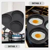 Pans Omelet Pan Griddle Egg For Eggs Frying Small Breakfast Iron Fried Cast Cookware