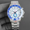 YACHT Relógio masculino de luxo marrom cerâmica 40mm 44mm automático 904L aço inoxidável calendário automático safira espelho clássico luminoso à prova d'água presente relógio de pulso AAA