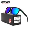 Certificação CE KDeam polarizada óculos de sol Men Sport Sun Glasses Driving Women Mirror Lens Square Frame UV400 com estojo KD156161O