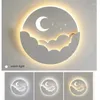 Wandlamp LED Wolk Sterren Maan Voor Slaapkamer Nachtkastje Kinderkamer Kinderen Creatieve TV Achtergrond Trap Gangpad Licht Binnen