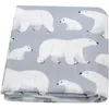 담요가 좋아하는 대나무 면화 아기 침대 둥지 목욕 담요 엠보싱 포장 스와 들리드 침구 크래들