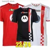 Fãs Tops Tees 2023 2024 Monza Soccer Jerseys Colombo Vignato Colpani Pessina Gagliardini Kyriakopoulos Brrindelli Machin 23 24 Home Away 3rd Football Shirt