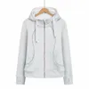 LU-1847 Kvinnors yogaströja broderad fitness tracksuit utomhus sport jogging hoodie tjock långärmad jacka