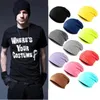 Berets Outdoor Elastyczność Ski Cap Casual Trouchy Valuies Hap Hip Hop Skullies Knitte Kolor Hats For Men