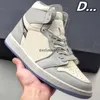 1S basketbalschoenen mannen gefokt patent zeester rebellione koninklijke teen obsidiaan pine lucky greenchicago schaduw donker mokka man vrouw high top sneakers