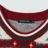 Herrenpullover Weihnachtspullover für Frauen Y2K Strickwege süße koreanische Kritiken viele Kleider Ernte -Strick -Tops Winter Außenbekleidung Pullovers