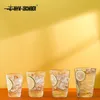MHW 3Bomber Acqua che bevono tazze di vetro riutilizzabile per caffè espresso bicchieri classici Classical Home Cucina accessoria 231221