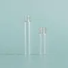Temiz Cam Şişe 2ml 3ml 5ml 10ml Doldurulabilir Mini Parfüm Şişesi Açık Pompa Püskürtücü Üst STBBE