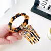 Hair Clips Fashionable .3cm Small 5 Tooth Comb Clip Claw Simple Acetic Acid Lazy Insert Accessories