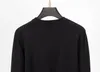 스웨터 디자이너 Strickhemden Mens 스웨터 패션 남자 캐주얼 둥근 긴 소매 스웨터 남자 여자 편지 인쇄 maglietta