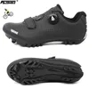 Cycling MTB Shoes with Clits Men Route Cleat Road Dirt Bike Speed Flat Sneaker Racing Women Bicycle Mountain Spd Biking 231220