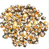 Décorations de jardin 500pcs / lot mini abeille en bois coccinelle coccinelle bricolage coccinelle aimant miniature ornements mur fenêtre autocollant mousse B Dholk