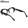 Lunettes de soleil Cadres 57204 Épais Acétate Optique Lunettes Hommes Dames Myopie Prescription Lunettes Cadre Tendance Cat Eye Clear Lunettes