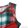 Robes de fille de Noël enfants filles robes belles plaid sans manches rouges gros bowknot robe d'été