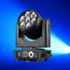 Spanien Stock 7x40W DJ Stage Light 4in1 RGBW Zoom LED Moving Head Wash Bee Eye Light Big Eye Head Lighting For Event Party