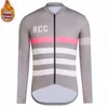 RCC Raphaing 2020 Jersey Long Sleeve Men Zimowe polar termiczny Maillot Ciclismo MTB rowerowe rowerowe koszulka MAILLOT CICLISSO235J