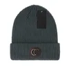 Beanie/Skull Caps Designer 2023 Autunno/Inverno New Fashion Cappello lavorato a maglia Outdoor Casual Cappello da mucca Cappello caldo e freddo P2AK