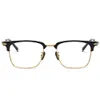 CH Cross Sonnenbrillen Frames Designer Luxuschrome Damen Womens Pure Titanplatte Augenbrauen Rahmen Brillen künstlerische Quadrat