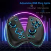 KS47 JOYPAD MEKANISK GAMEPAD Controller Metal Joystick Wake Up Wireless Bluetooth Game Controller Compatible Switch 231221