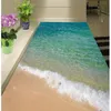 Modern Floor Painting 3D seaside surf beach floor painting Mural-3d PVC Wallpaper Self-adhesive Floor Wallpaper-3d2924