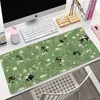 Mouse Pads Wrist Rests Large Cute Frog Gaming Mouse Pad Gamer Big Mouse Mat Green Plant Computer Gaming MousePad PC Keyboard Desk Mice Pad XXL 100x55cmL231221
