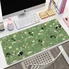 Maus -Pads Handgelenk ruhen große niedliche Frosch -Gaming -Maus -Pads Gamer Big Maus Matte Green Plant Computer Gaming Mousepad PC -Tastatur Mäuse Pad xxl 100x55cml231221