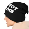 Berets I Love Moms Beanie Bonnet Strickmützen Damen Herren Cool Winter Warm Skullies Beanies Caps für Ski