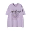 Mens Designer T Shirts Fashion 555555 Men Designer Shirt For Man Splder Luxury Top Womens T-shirt Kort ärm Bomull