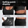 Yoga Outfit Seamless Women Yoga Set 2PCS Workout Sportswear Gym Clothes Fitness Long Sleeve High Waist Leggings/Bra and Shorts SetL231221