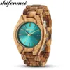 Наручные часы Shifenmei Wood Watch Женские часы Мода 2021 Кварцевые деревянные минималистичные часы-браслет Zegarek Damski249g