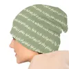 Berets Green Flower Girls Orla Kiely Skullies Beanies Caps For Men Women Unisex Outdoor Winter Warm Knitted Hat Adult Bonnet Hats