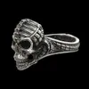 20PCS Men's Calvarium Skull Ring Gothic Heavy Sugar Biker Jewelry Party Fashion Motorcycle Rings Gifts For Him 231220