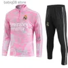 Fani Tops Tees 2023-2024 Real Madrids Tracksuit Set Trainting Suit 23/24 Męs