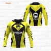 Men's Hoodies Sweatshirts 2023 VENUM Men's Boxing Training Hoodie Top Printed 3D Round Neck Slim Fit Casual Zipper Sports Matching Shirt T231221